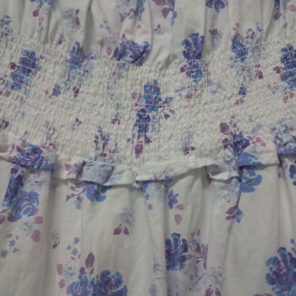 NWT LoveShackFancy x Target Gemma Dress Women's Medium White Maxi Floral Cottage - Picture 6 of 14